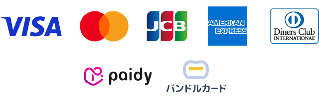 VISA Master JCB AMEX Diners paidy バンドルカード